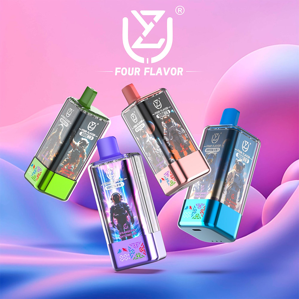 UZY 4 IN 1 Flavor 100000 Puffs Disposable Vape – Experience Crystal Clarity, Endless Flavors