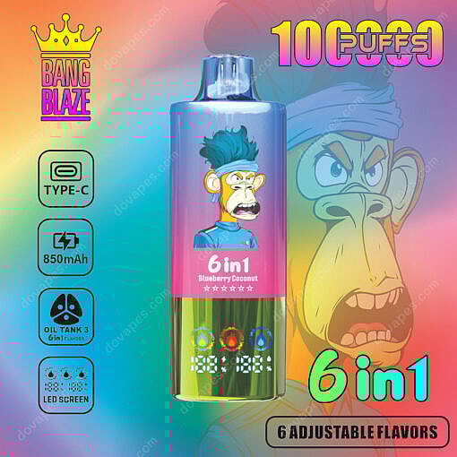 Bang Blaze 100000使い捨ての吸血鬼 - 6 in 1フレーバー|