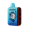 Blue Razz Ice Gazzbar Rocket 20000 Packaging With Blue Raspberries And Frosty Ice Crystals Artwork