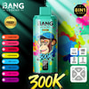 Bang Legend 300000 Gummy Bear &Amp; Mixed Berrie &Amp; Strawberry Watermelon &Amp; Lime Romance Flavor Packaging.
