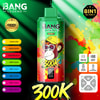 Bang Legend 300000 Lemon Sour Orange &Amp; Mango Peach &Amp; Watermelon Ice &Amp; Berry Ice Flavor Packaging.