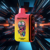 Strawberry Mango Gazzbar Rocket 20000 Box With Strawberry And Mango Fruit Fusion On Tropical Orange Background