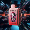 Tropical Rainbow Blast Gazzbar Rocket 20000 Pack With Colorful Exotic Fruit Rainbow And Vivid Splashes
