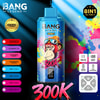 Bang Legend 300000 Watermelon Sour Peach &Amp; Blueberry Ice &Amp; California Cherry &Amp; Strawberry Mango Flavor Packaging.
