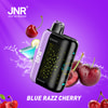 Jnr Plus X 26000 Blue Razz Cherry Disposable Vape Packaging With Blue Raspberry And Cherry