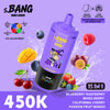 Pack de saveurs Bang Leader 450000 – Myrtille, Framboise, Baies Mélangées, Cerise California, Fruit de la Passion, Mangue