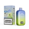 Vhill Dazzle 50000 Blueberry Raspberry Vape Package Showing Box Design
