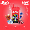 Bang Leader Stoll 200K Puff Packaging For Cola Ice, Energy Drink, Cherry Ice Triple Flavor Variant.