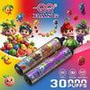 Qq Bang 30000 Slim Disposable Vape In Black With 30K Puffs And Mesh Coil Visible