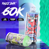 Side Angle Of Razz Bar 60000 Highlighting Type-C Charging Port And Ergonomic Mouthpiece