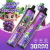 Qq Bang 30000 Grape Ice Flavor Disposable Vape Box