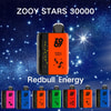 Zooy Stars 30000 Redbull Energy Flavor Disposable Vape Packaging Box