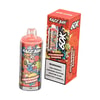 Razz Bar 60000 Strawberry Banana Flavor Packaging Box With Crystal Vape Device Illustration