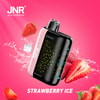 Jnr Plus X 26000 Strawberry Ice Disposable Vape Packaging With Strawberry And Ice Design