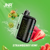 Jnr Plus X 26000 Strawberry Kiwi Disposable Vape Packaging With Strawberry And Kiwi Fruit Illustration