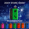 Zooy Stars 30000 Strawberry Kiwi Flavor Disposable Vape Packaging Box