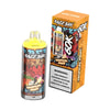 Tropical Fruit Razz Bar 60000 Flavor Box With Palm Leaves And Exotic Fruits