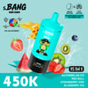 Emballage du set de saveurs Bang Leader 450000 Pastèque glacée Red Bull Fraise kiwi Myrtille glacée