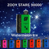 Zooy Stars 30000 Watermelon Ice Flavor Disposable Vape Packaging Box