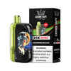 Box Of Watermelon Kiwi Al Fakher Crown Bar 25000 Ultra Pairing Watermelon And Kiwi Fruits.
