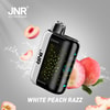 Jnr Plus X 26000 White Peach Razz Disposable Vape Packaging With White Peach And Raspberry