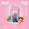 Bang Leader Stoll 200K Packaging Watermelon Ice, Summer Peaches, Strawberry Ice Triple Flavor.