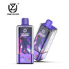 Two Purple And Silver Four Flavor Crystal 4 In 1 Vape Devices Featuring Astronaut Artwork And The Flavor Watermelon Ice On The Label.