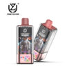 Two Four Flavor Crystal 4 In 1 Vape Devices With Strawberry Mango Flavor, Featuring A Space-Themed Design With An Astronaut And Planets On The Packaging.